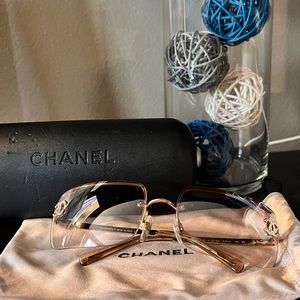 Chanel CC Rimless Kylie Sunglasses